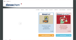 Desktop Screenshot of diessechem.com